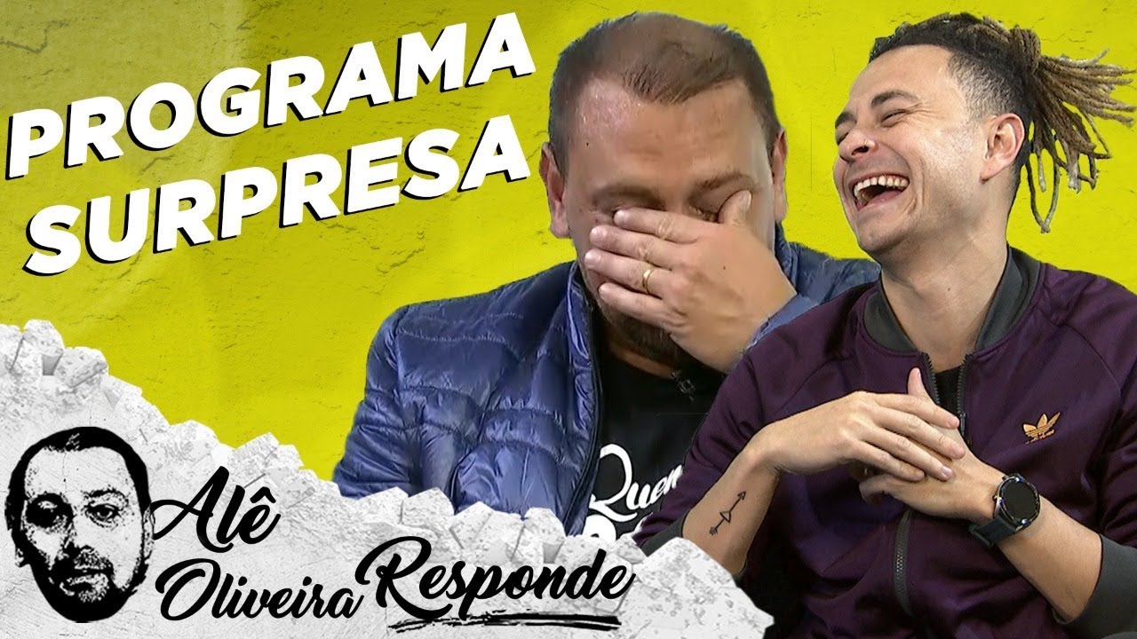 FRED fez ALÊ OLIVEIRA chorar em surpresa com VAMPETA, DENILSON e KAKÁ - ALÊ OLIVEIRA RESPONDE #100