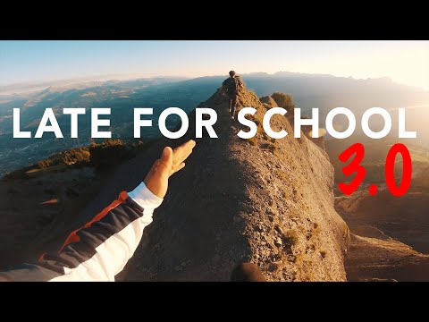 LATE FOR SCHOOL 3.0 - PARKOUR - POV - Will I MAKE IT THIS TiME?!