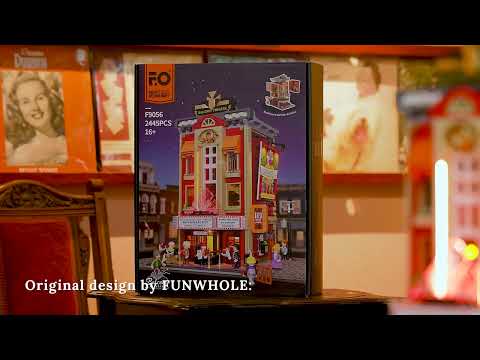 Vidéo Lumibricks Town Life 15004 : Théâtre