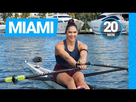 20-Minute Core Conditioning Rowing Workout in Miami Beach