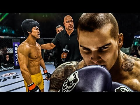 BRUCE LEE VS ISAAC FROST | UFC 4 BRUTAL FIGHT | UFC 4 | UFC 4 2021 | EA SPORTS UFC 4