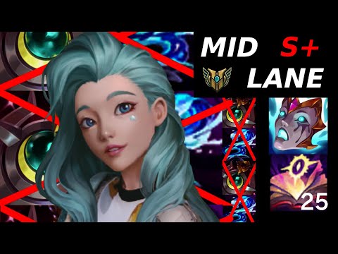 S+ SERAPHINE MID - Full Game - STOP BUILDING MOONSTAFF - League of Legends - S11