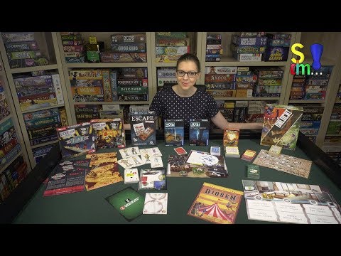 Genre im Fokus 13 - Sieben Escape/Exit Spiele im Vergleich - Herbst 19 - Spiel doch mal...!