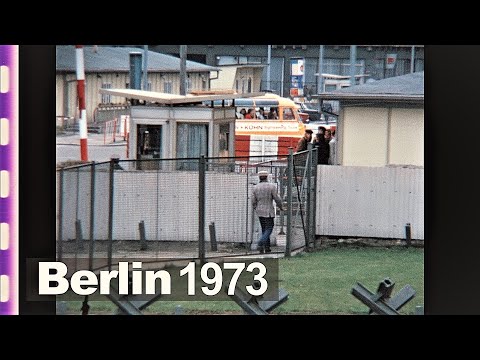 Berlin 1973 - Durch die Mauer in den Osten - Passing the wall into the East