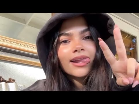 Ariana Greenblatt first live stream on 2023