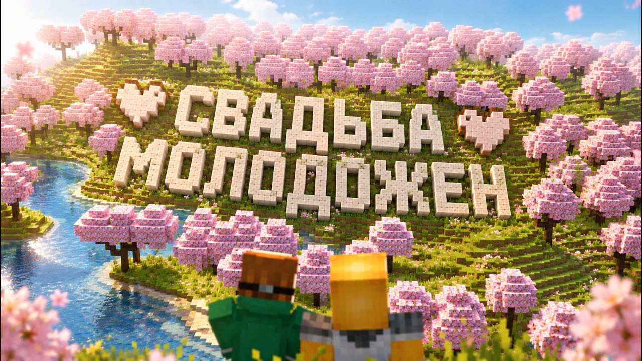 СВАДЬБА НА СЕРВЕРЕ WEBCRAFT! Самая странная пара в Майнкрафт