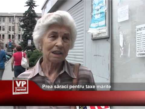 Prea saraci pentru taxe marite