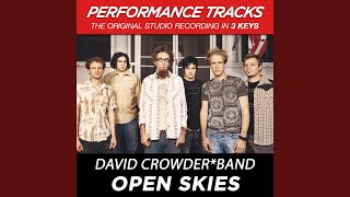 Open Skies (Performance Track In Key Of A)