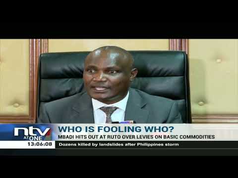 MP John Mbadi slams DP Ruto over his statements on the cost of living