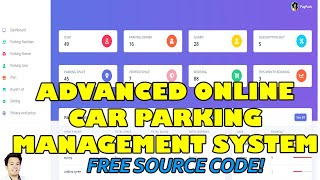 Advanced Car Parking Management System in PHP with Mobile App | Free Source Code Download
