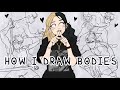 How I Draw Bodies Tutorial Male Anatomy Drawing Anatomy Tutorial Drawing