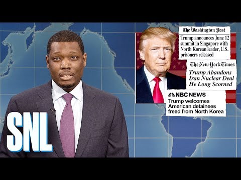 Weekend Update on Trump Securing Release of American Prisoners - SNL