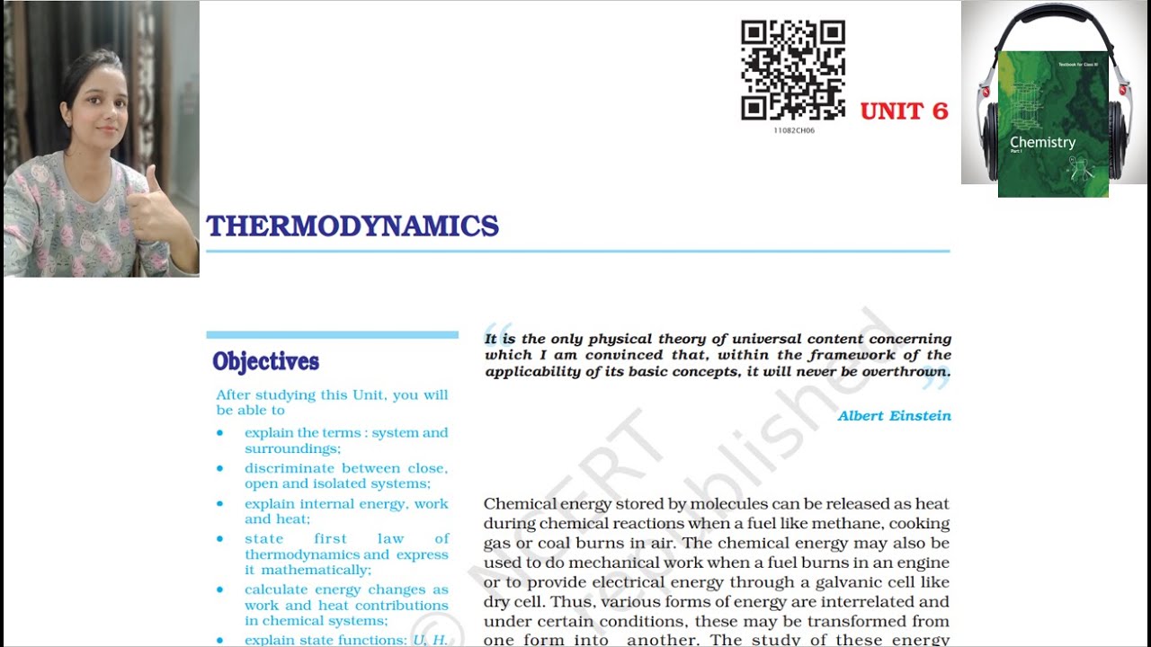 Thermodynamics chemistry class 11|  Chemistry Audiobook | NCERT Audiobook | Part2