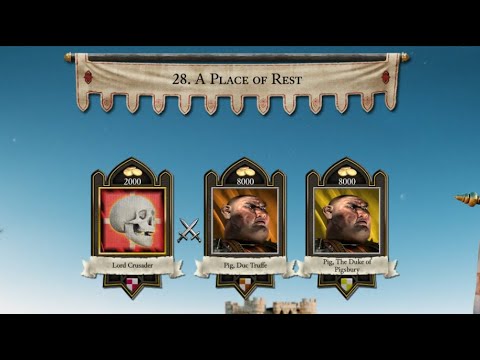 STRONGHOLD CRUSADER : DEFINITIVE EDITION (28. A PLACE OF REST, VERY HARD)