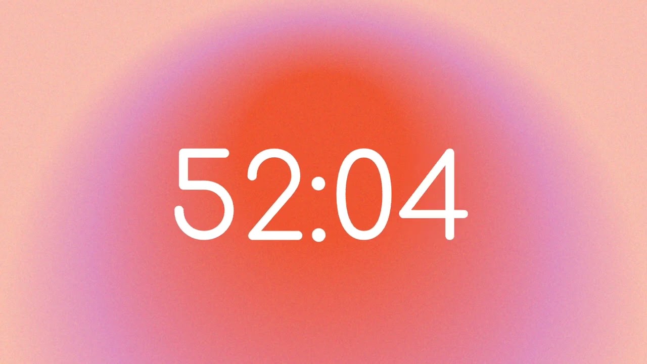 Red Aura 60 Minute Timer