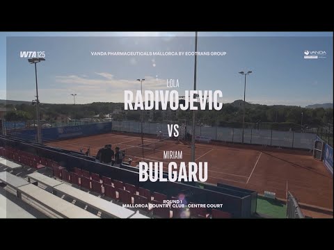 Lola Radivojevic (SRB) vs Miriam Bulgaru (ROU) - Game, Set and Match Point
