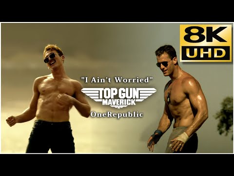 Top Gun Maverick & Top Gun - Football / Volleyball Scene Mixed - I Ain’t Worried  - 8K & HQ Sound