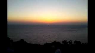 preview picture of video 'Wonderful Keri sunset, Zante, Zakynthos 2012'