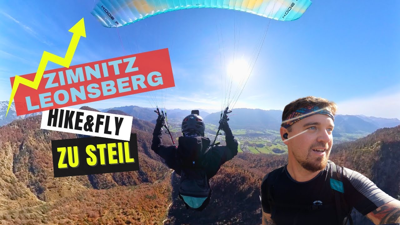 Zimnitz / Leonsberg 🪂 Das war mir fast zu STEIL 📈