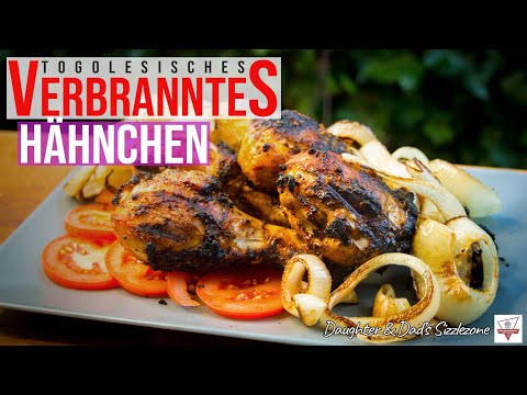 Fail! Verbranntes Hähnchen - Togolesisches Gegrilltes Hähnchen - Koklo Meme grilled Chicken