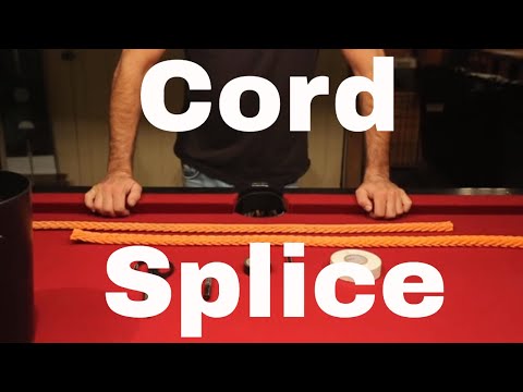 Easy End to End Splice - 12 braided rope