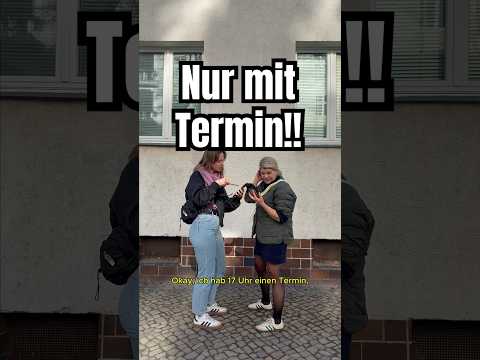 Stress?! Aber mit @diefriedalewin nur mit Termin!! 😂 #comedy
