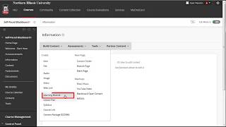 Adding Content to Your Blackboard Course