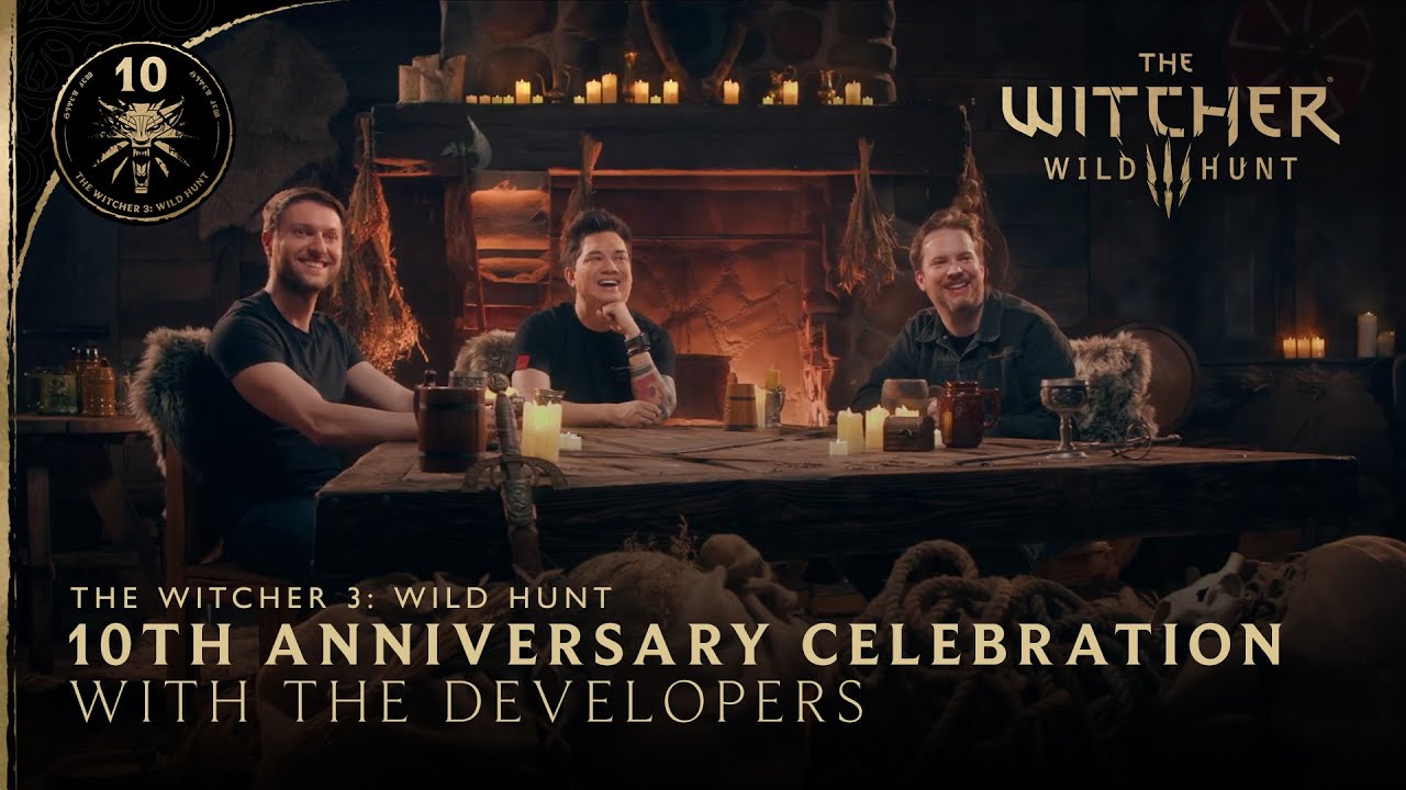 The Witcher 3: Wild Hunt — 10th Anniversary Celebration with the Developers - YouTube