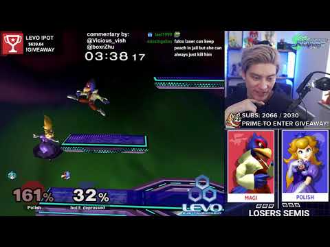 LEVO #14 - Polish (Peach) vs Magi (Falco) - NA Finals Top 8 LSF