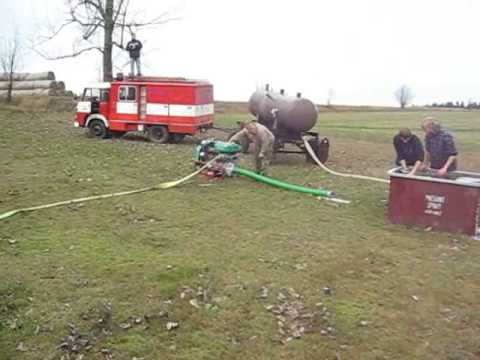 SDH Heřmaneč - Výtlak mašiny 1.8 za 8,7s