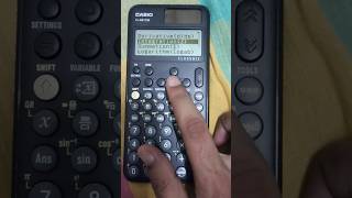 perform integration in casio fx - 991 cw