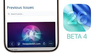 iOS 26 Beta 4 Released - What's New?