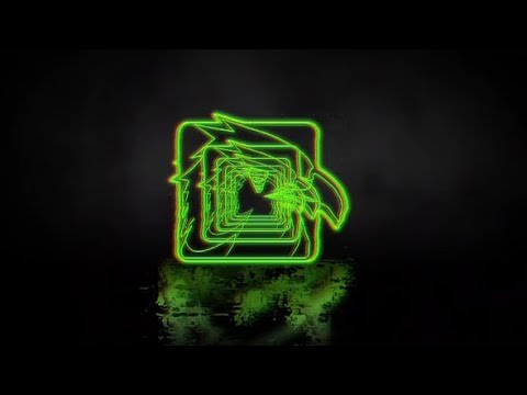 Apple Motion Template: Neon Glitch Logo