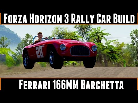 Forza Horizon 3 Rally Car Build Ferrari 166MM Barchetta