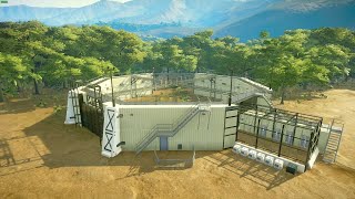 Jurassic World Raptor Paddock for Jurassic World Evolution 1 New scenery Mod Work in progress