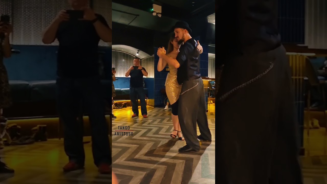 Ariel Yanovsky & Silvia Bivolaru @ Milonga Central - Mandria - Juan D'Arienzo