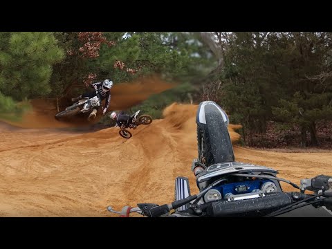 First Time Riding NJ Sand Pit! (125 RAW) S.1 E.7