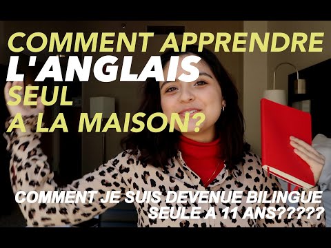 BILINGUE SEULE A 11 ANS! Apprendre l'anglais comme un natif seul à la maison 🇺🇸🇬🇧