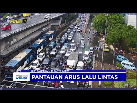 NTMC POLRI - PANTAUAN ARUS LALU LINTAS SIANG 29/09/2025