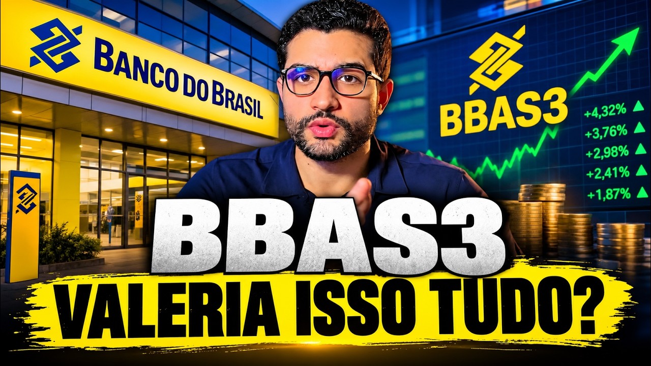 QUANTO VALERIA O BANCO DO BRASIL (BBAS3) EM UMA PRIVATIZAÇÃO COM FLÁVIO BOLSONARO? FIZ AS CONTAS