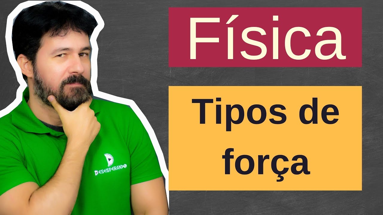 Física - Aula 48 - Tipos de força - Leis de Newton