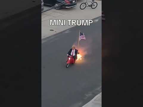 Mini Tump entrance  is fire!