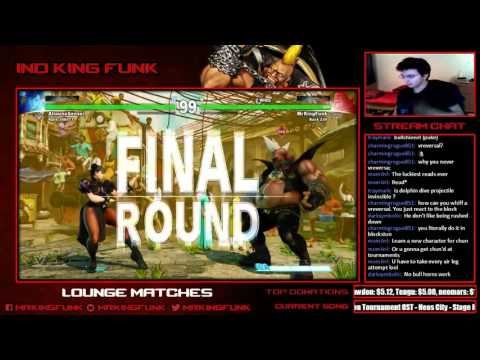King Funk (Birdie) vs. Alioune (Chun-Li) - 2x FT10