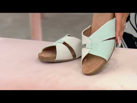 Earth Origins Suede Slide Sandals - Lexi on QVC