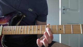 Stevie Ray Vaughan Travis Walk Riff Lesson Bite Sized Blues