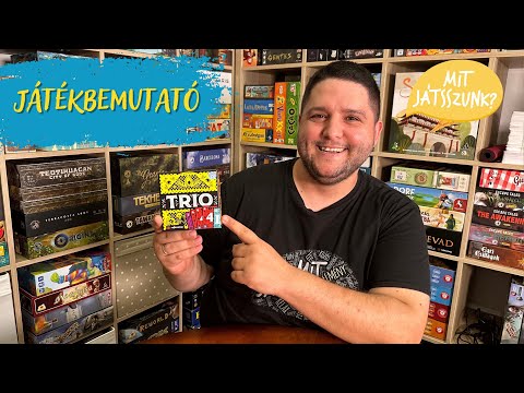 Trio Játékbemutató avagy Három - Te vagy az én párom - Mit Játsszunk?