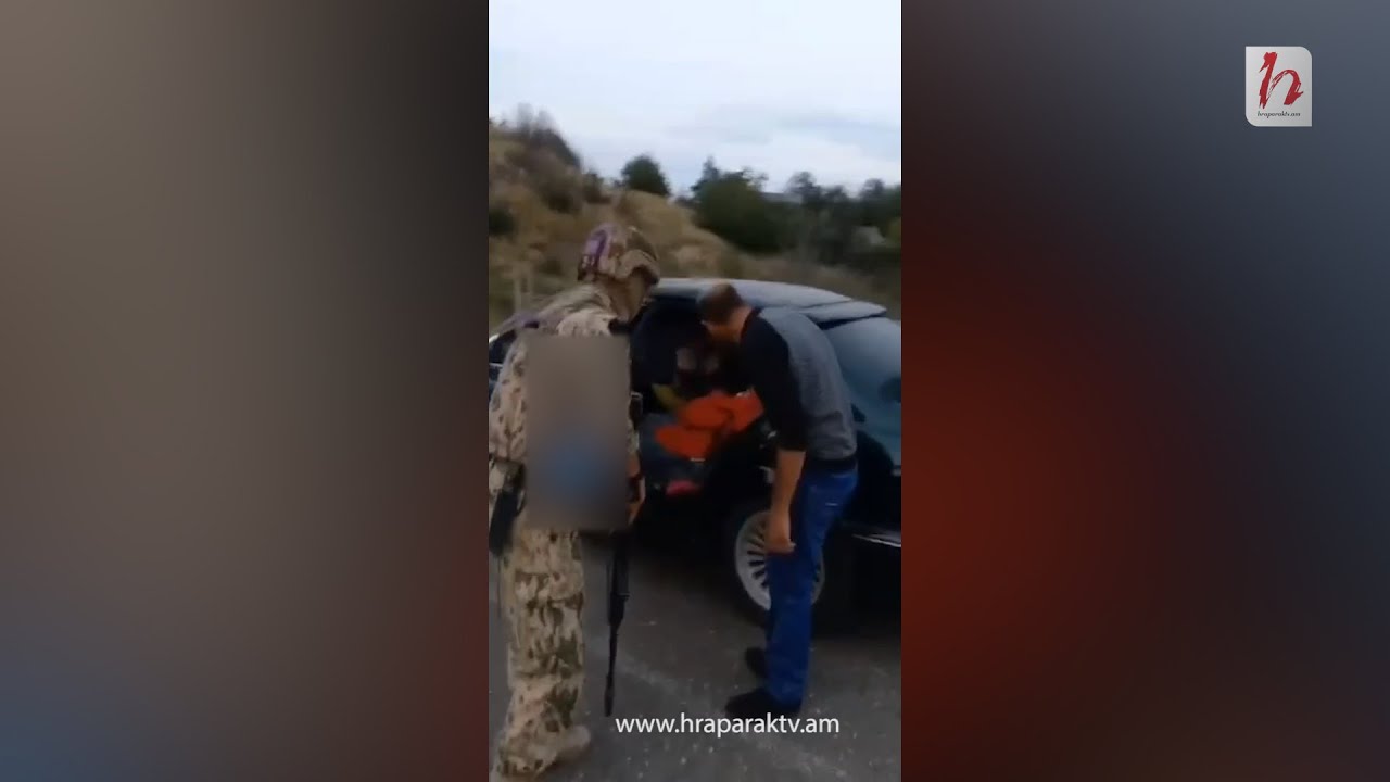 Խաղաղապահները ստուգում են Ստեփանակերտից ՀՀ մեկնող մեքենաները