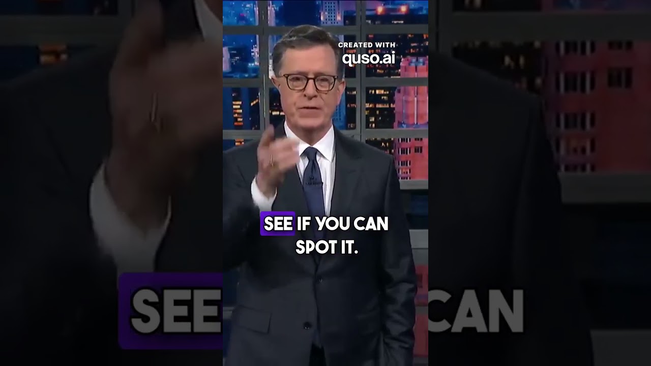 Colbert roasts the Pentagon’s Pulp Fiction moment 🏛️🤣