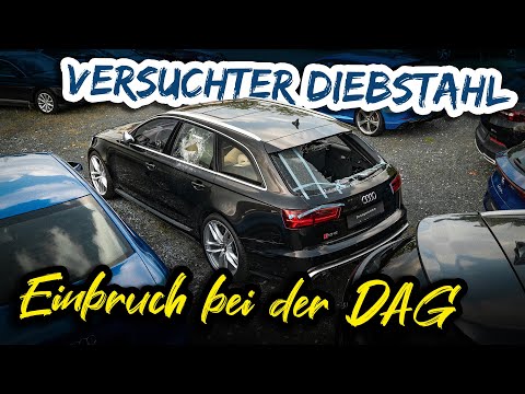 Auto Mafia schlägt zu!? | Versuchter Diebstahl bei der DAG | 70k RS6 zerstört?! | Autohändler Alltag