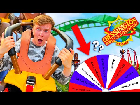 Random Wheel Decides OUR DAY at Chessington!